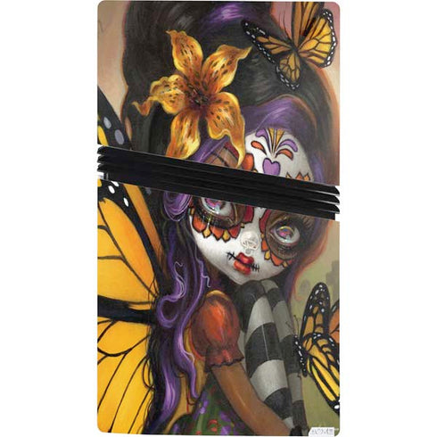 Monarch butterfly Fairy by Jasmine Becket-Griffith PS5 Pro Console Skin