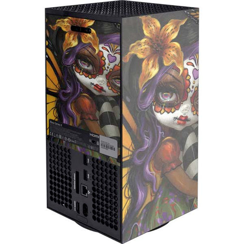 Monarch butterfly Fairy by Jasmine Becket-Griffith XBox Series X Digital Edition Console Skin