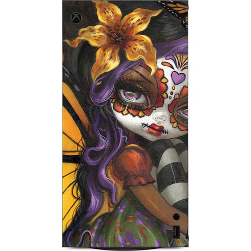 Monarch butterfly Fairy by Jasmine Becket-Griffith XBox Series X Digital Edition Console Skin