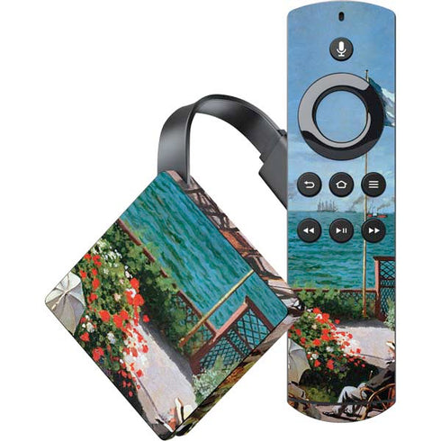 Monet - The Terrace at Sainte-Adresse by Monet Amazon Fire TV Skin