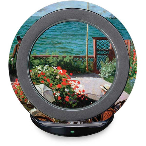 Monet - The Terrace at Sainte-Adresse by Monet Fast Charge Wireless Charging Stand Skin