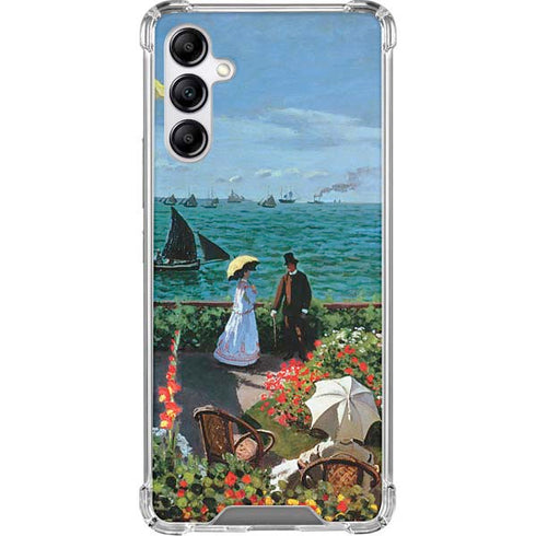 Monet - The Terrace at Sainte-Adresse by Monet Gabb Phone 4 Clear Case