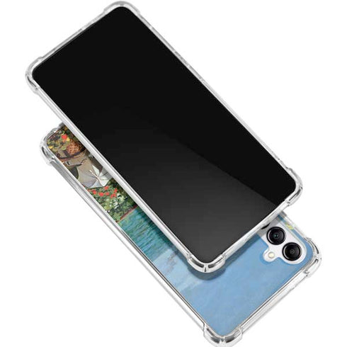 Monet - The Terrace at Sainte-Adresse by Monet Gabb Phone 4 Clear Case