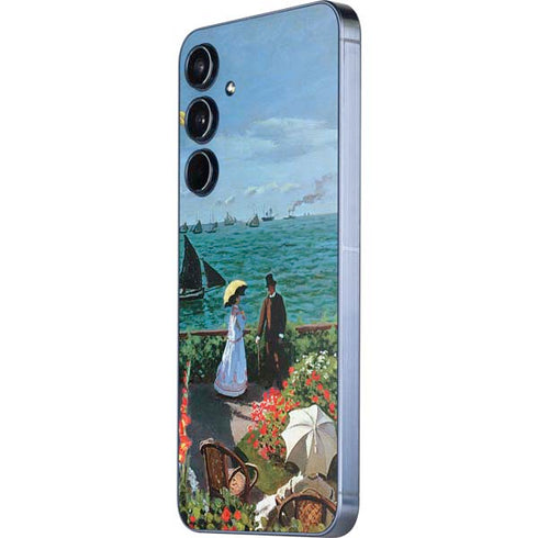 Monet - The Terrace at Sainte-Adresse by Monet Galaxy A35 5G Skin