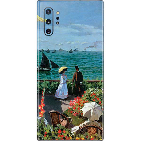 Monet - The Terrace at Sainte-Adresse by Monet Galaxy Note 10 Plus Skin