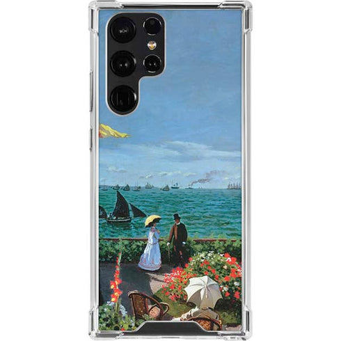 Monet - The Terrace at Sainte-Adresse by Monet Galaxy S23 Ultra Clear Case