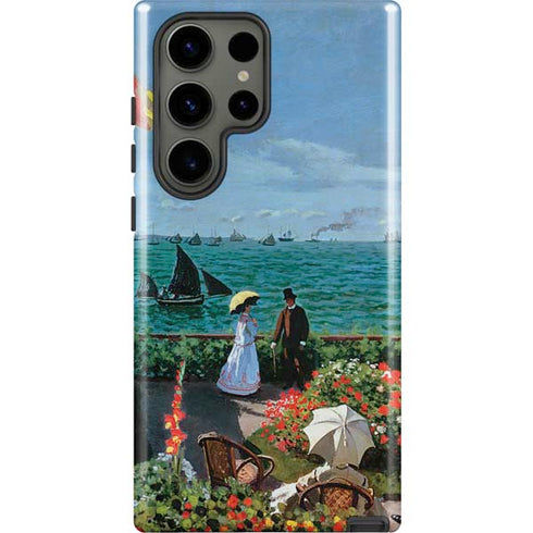 Monet - The Terrace at Sainte-Adresse by Monet Galaxy S23 Ultra Pro Case
