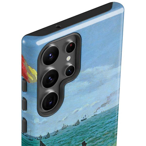 Monet - The Terrace at Sainte-Adresse by Monet Galaxy S23 Ultra Pro Case