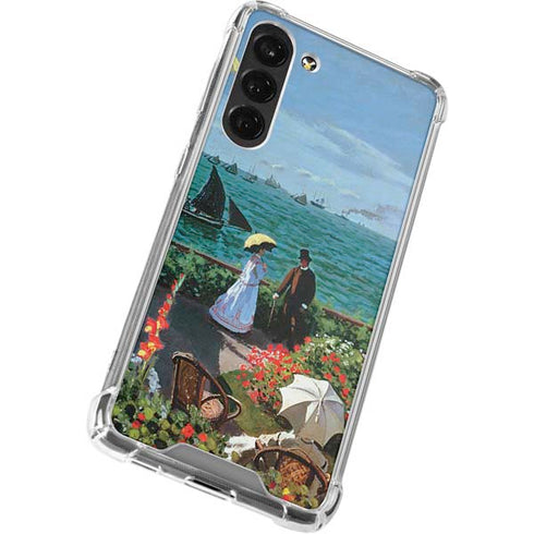 Monet - The Terrace at Sainte-Adresse by Monet Galaxy S24 FE Clear Case