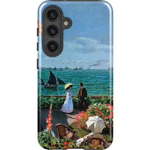 Monet - The Terrace at Sainte-Adresse by Monet Galaxy S25 Impact Case