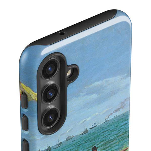 Monet - The Terrace at Sainte-Adresse by Monet Galaxy S25 Impact Case