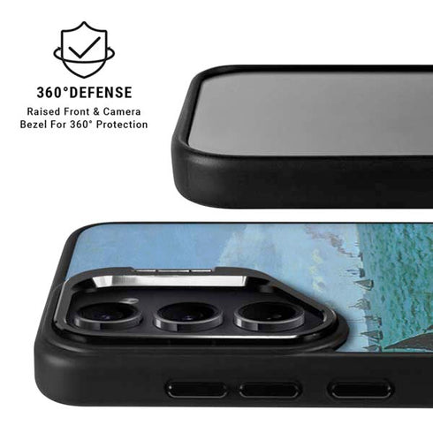 Monet - The Terrace at Sainte-Adresse by Monet Galaxy S24 Plus Kickstand Case