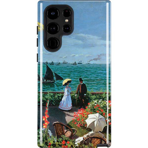 Monet - The Terrace at Sainte-Adresse by Monet Galaxy Cases