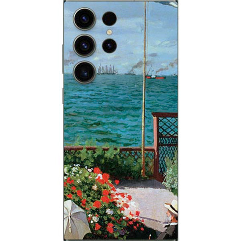 Monet - The Terrace at Sainte-Adresse by Monet Galaxy S24 Ultra Skin