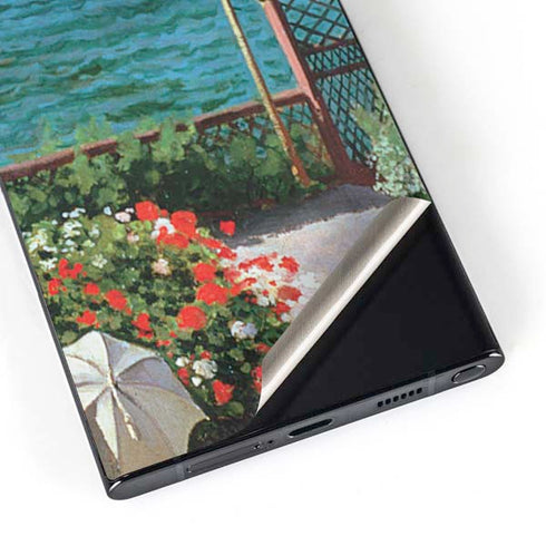 Monet - The Terrace at Sainte-Adresse by Monet Galaxy S24 Ultra Skin