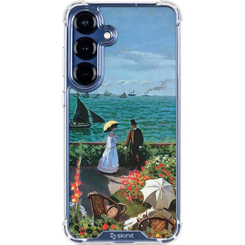 Monet - The Terrace at Sainte-Adresse by Monet Galaxy S25 Plus Clear Case