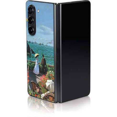 Monet - The Terrace at Sainte-Adresse by Monet Galaxy Z Fold5 5G Skin