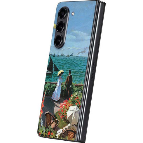 Monet - The Terrace at Sainte-Adresse by Monet Galaxy Z Fold5 5G Skin