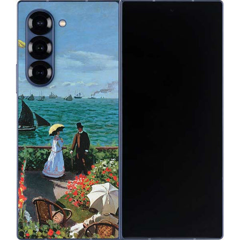 Monet - The Terrace at Sainte-Adresse by Monet Galaxy Z Fold6 Skin