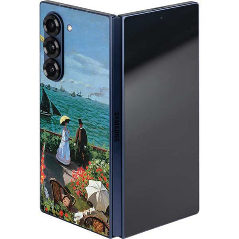 Monet - The Terrace at Sainte-Adresse by Monet Galaxy Z Fold6 Skin