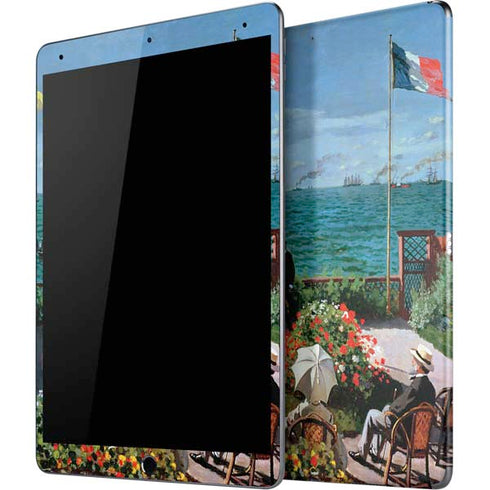 Monet - The Terrace at Sainte-Adresse by Monet iPad Skins