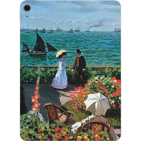 Monet - The Terrace at Sainte-Adresse by Monet Apple iPad Air Skin