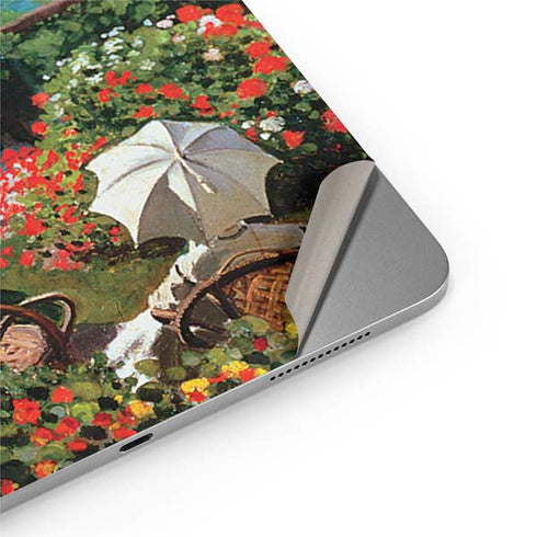 Monet - The Terrace at Sainte-Adresse by Monet Apple iPad Air Skin