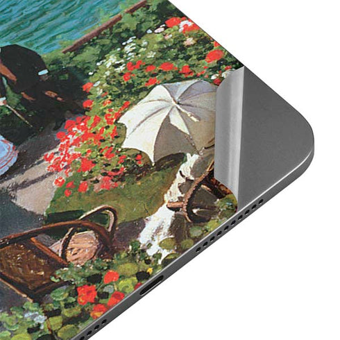 Monet - The Terrace at Sainte-Adresse by Monet Apple iPad Mini Skin