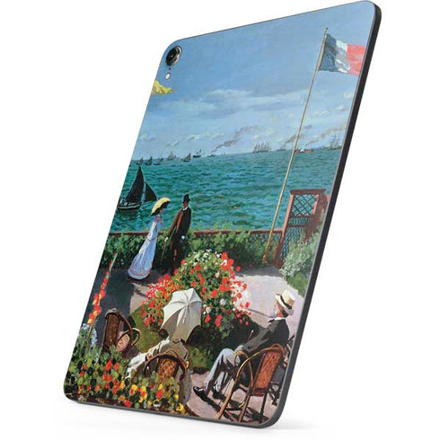 Monet - The Terrace at Sainte-Adresse by Monet Apple iPad Pro Skin