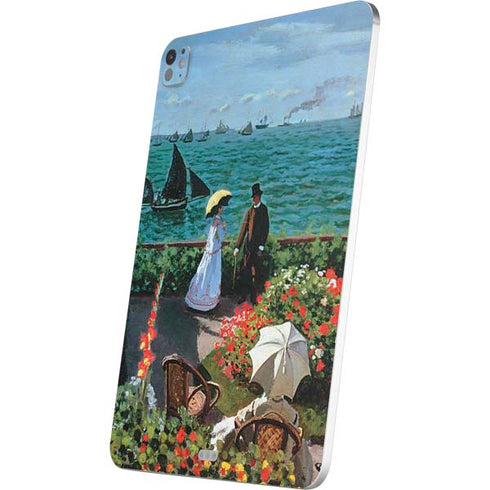 Monet - The Terrace at Sainte-Adresse by Monet iPad Pro 13in M4 (2024) Skin