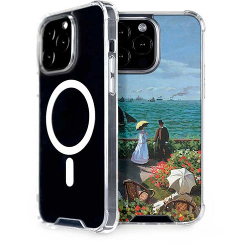 Monet - The Terrace at Sainte-Adresse by Monet iPhone Cases