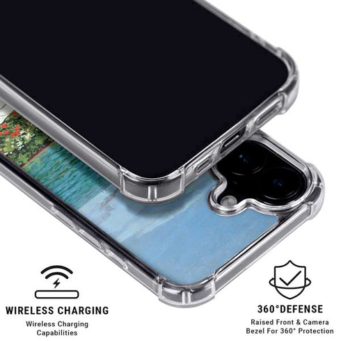 Monet - The Terrace at Sainte-Adresse by Monet iPhone 16 MagSafe Case
