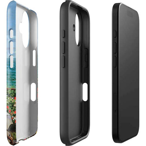 Monet - The Terrace at Sainte-Adresse by Monet iPhone 16 Plus Impact Case