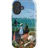 Monet - The Terrace at Sainte-Adresse by Monet iPhone 16 Plus Magsafe Impact Case