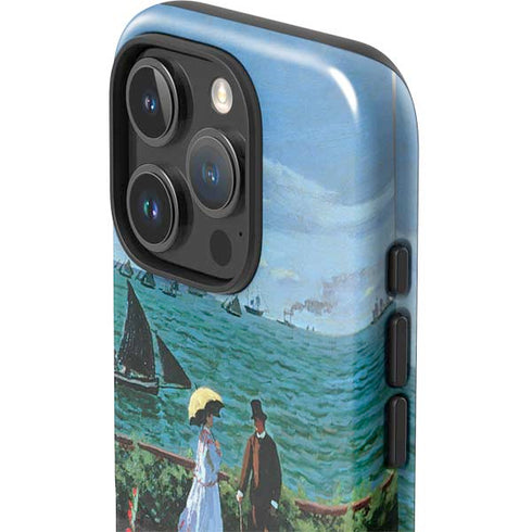 Monet - The Terrace at Sainte-Adresse by Monet iPhone 16 Pro Impact Case