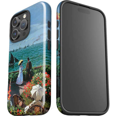 Monet - The Terrace at Sainte-Adresse by Monet iPhone 16 Pro Impact Case