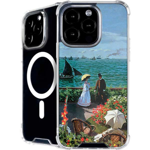 Monet - The Terrace at Sainte-Adresse by Monet iPhone 16 Pro Max MagSafe Case