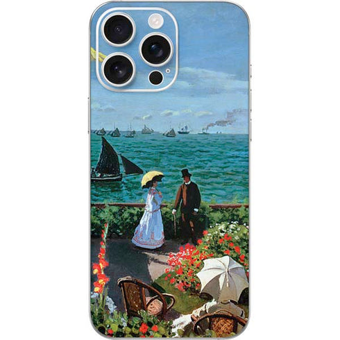 Monet - The Terrace at Sainte-Adresse by Monet iPhone 16 Pro Max Skin