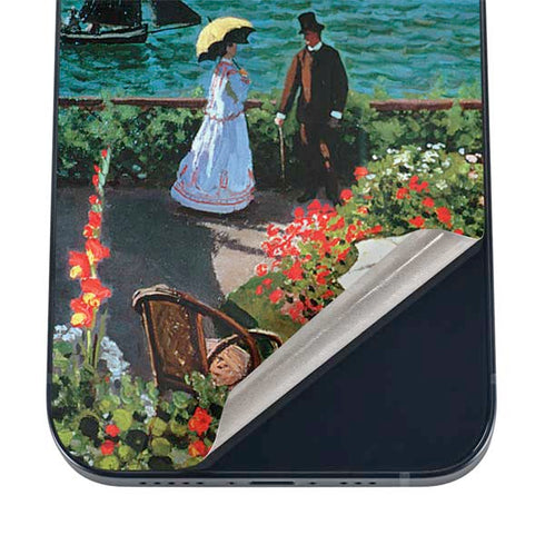 Monet - The Terrace at Sainte-Adresse by Monet iPhone 16 Skin