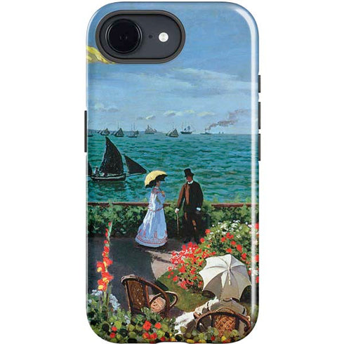 Monet - The Terrace at Sainte-Adresse by Monet iPhone 16e Impact Case