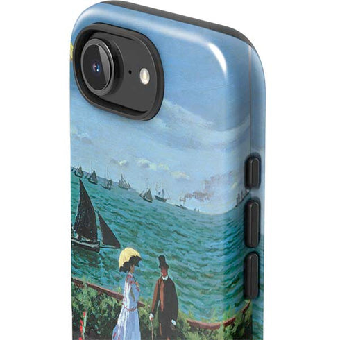 Monet - The Terrace at Sainte-Adresse by Monet iPhone 16e Impact Case