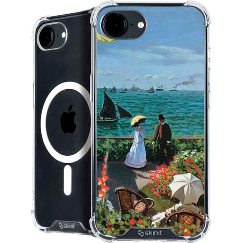 Monet - The Terrace at Sainte-Adresse by Monet iPhone 16e MagSafe Case