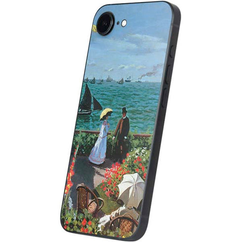 Monet - The Terrace at Sainte-Adresse by Monet iPhone 16e Skin
