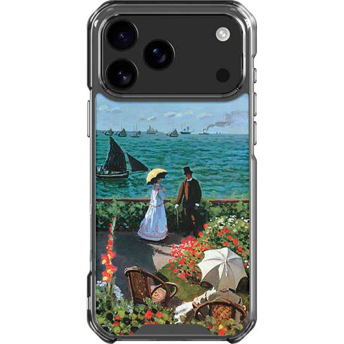 Monet - The Terrace at Sainte-Adresse by Monet iPhone 18 Pro Max Clear Case