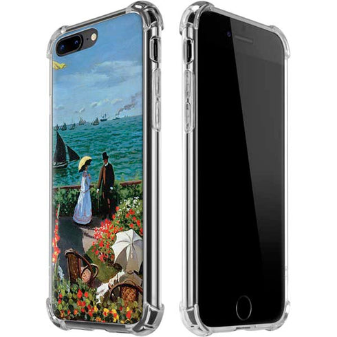 Monet - The Terrace at Sainte-Adresse by Monet iPhone Cases