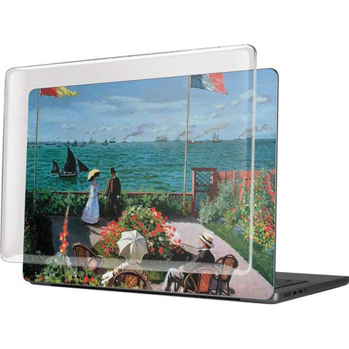 Monet - The Terrace at Sainte-Adresse by Monet MacBook Pro 14in (2021-24) Case plus Skin