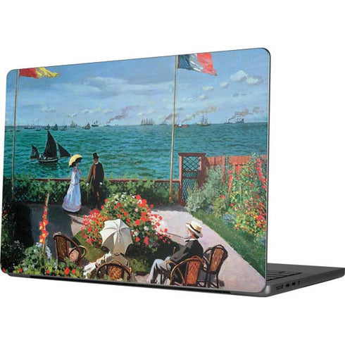 Monet - The Terrace at Sainte-Adresse by Monet Apple MacBook Pro 14-inch Skin