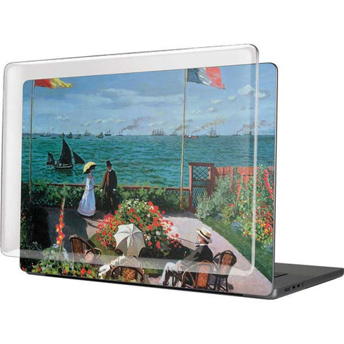 Monet - The Terrace at Sainte-Adresse by Monet MacBook Cases