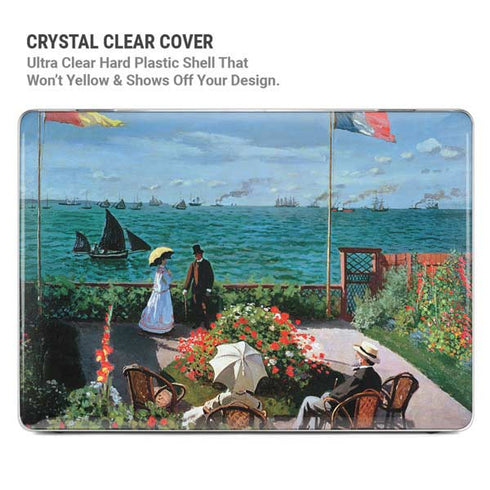 Monet - The Terrace at Sainte-Adresse by Monet MacBook Cases