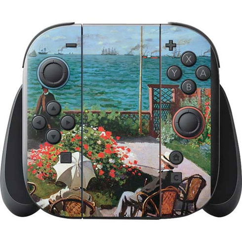 Monet - The Terrace at Sainte-Adresse by Monet Nintendo Switch 2 (2025) with Joy-Con Skin